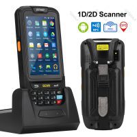 PDA Barcode scanner 1D 2D Bluetooth Android Handheld Terminal Rugged PDA Wireless Mobile 1D Bar code Scanner Data Collector