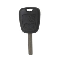 Remote Key Shell 2 Button VA2 (Without Logo) for Peugeot  10pcs/lot