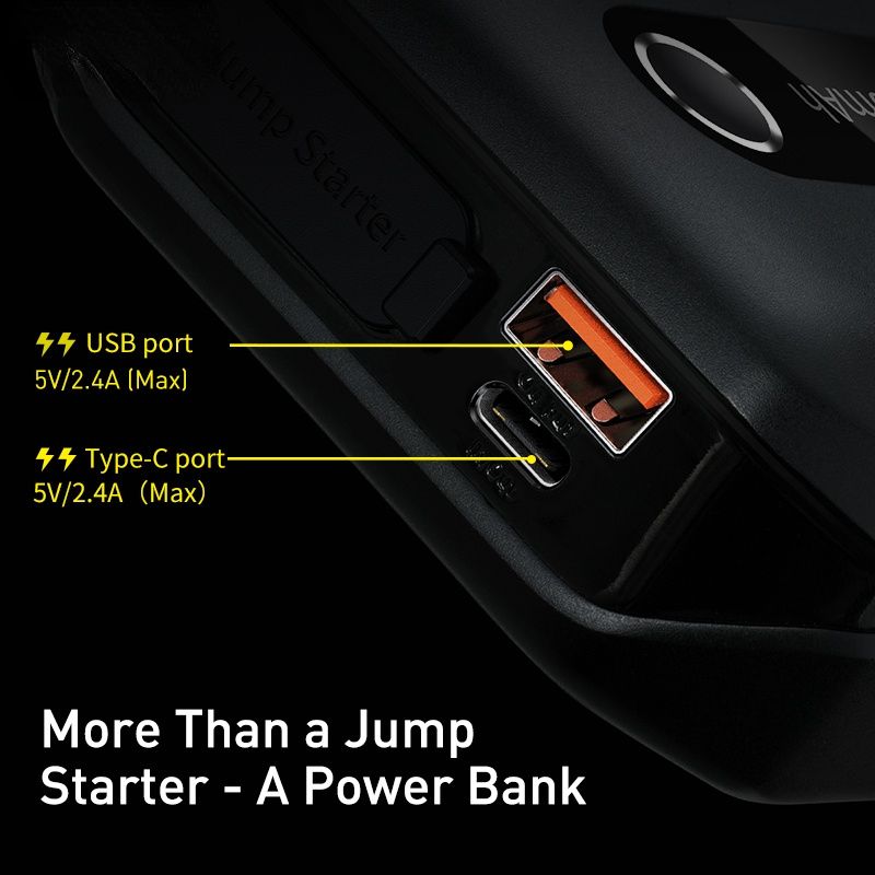 Car Jump Starter Power Bank 20000mAh Portable Car Booster Emergency Battery Charger 12V Starting Device 2000A Car Starter