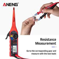 Power Electrical Multi-Function Auto Circuit Tester Multimeter Lamp Car Repair Automotive Electrical Multimeter 0V-380V( Screen)