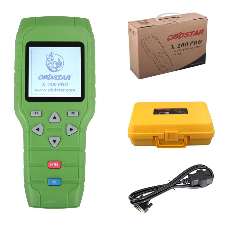 Original OBDSTAR X-200 X200 Pro A+B Configuration for Oil Reset + OBD Software + EPB Free Shipping