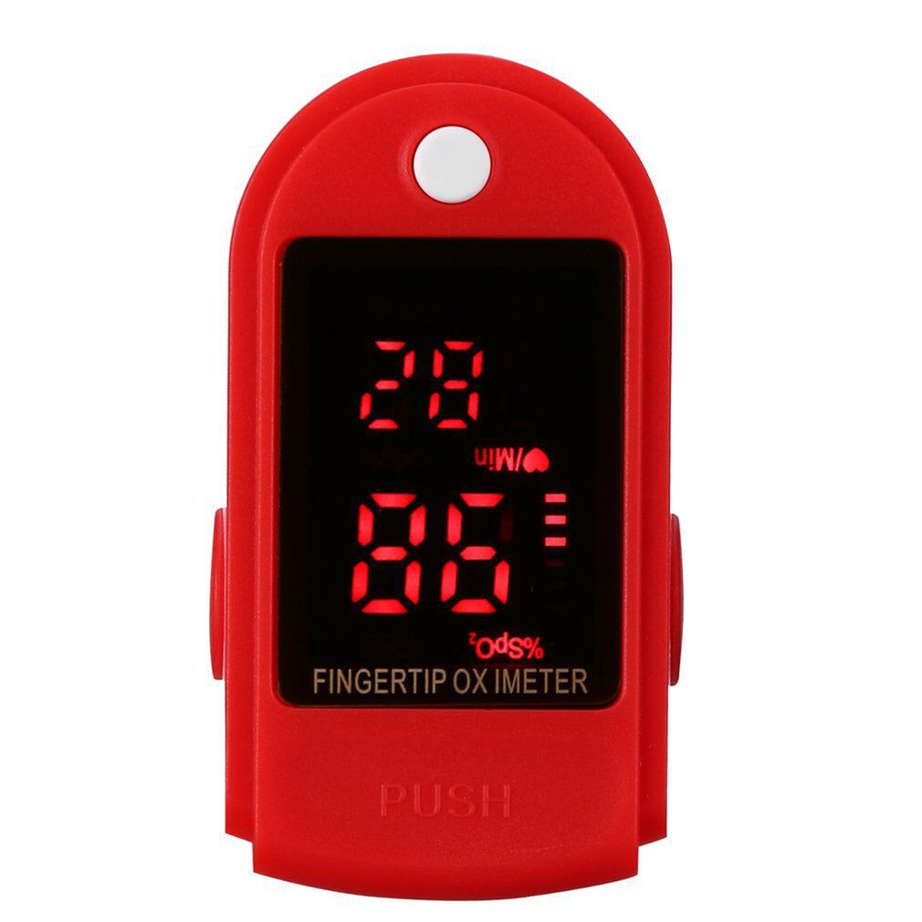 Oximeter LCD Color Screen Pulse Oximeter Saturation Monitor Portable Oxygen Sensor Home Clip Fingertip Oximeter