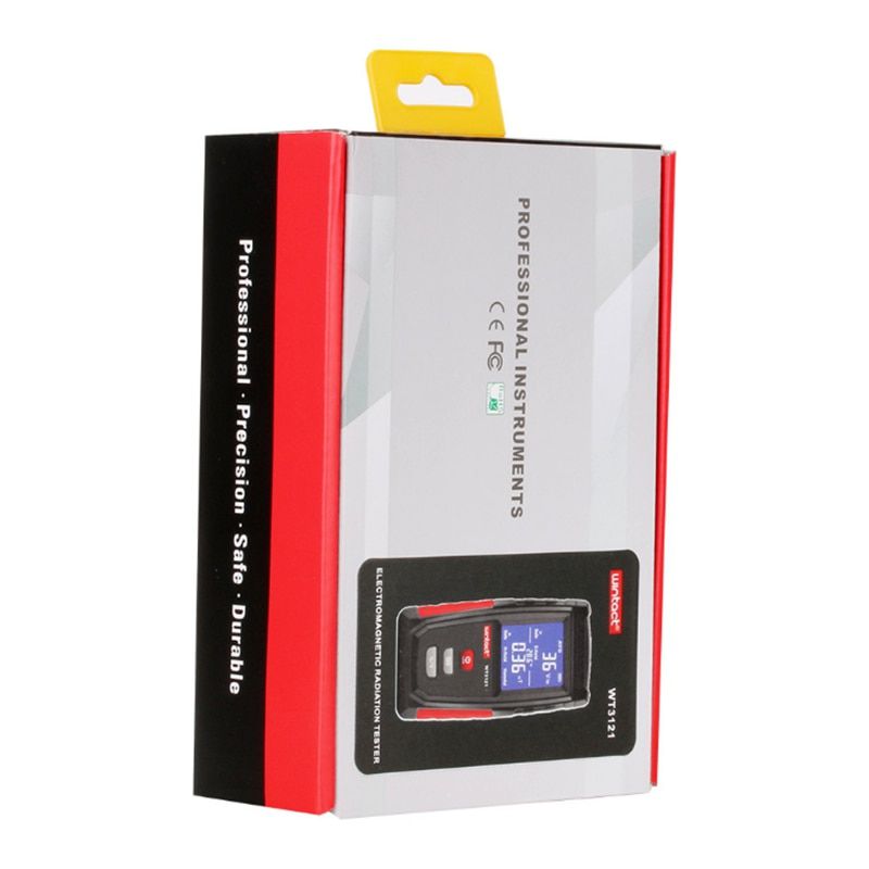 WT3121 Radiation Dosimeter With Two Uses Electric Field and Magnetic Field Radiation Tester Electromagnetic Geiger Counters EMF Meter