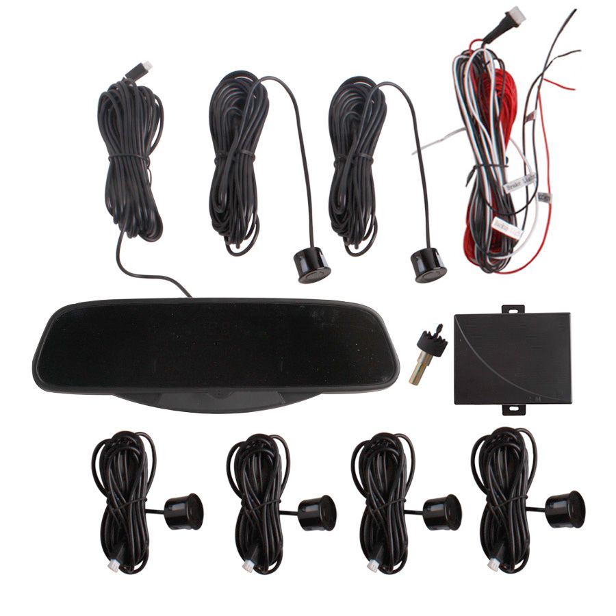 Rearview Mirror LED Display Parking Sensor