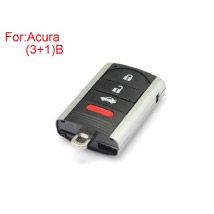 Remote Key Shell (3+1) Buttons for Acura 10pcs/lot