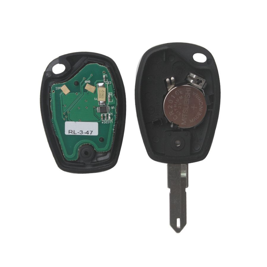 3 Buttons Remote Key PCF7947 433MHZ for Renault 5pcs/lot