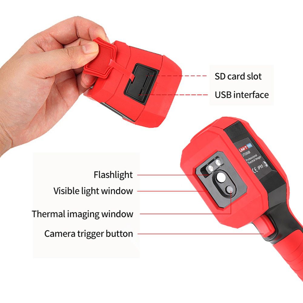 UNI-T UTi260B C200 UTi120B UTi120S Resolution 256 x 192 Infrared Thermal Imager UNI-T UTi260B Handheld Thermal Imager Infrared Thermometer