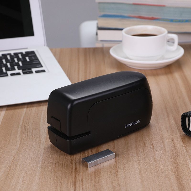 School Home And Office Automatic Stapler Binding Machine Office Stationery Electric Automatic Stapler