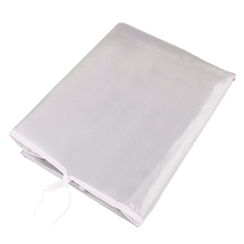 Home Universal Silver Coated Padded Ironing Board Cover Heavy Heat Reflective Scorch Resistant