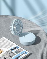 Small Portable Spray Mist Fan Electric USB Rechargeable Desktop Mini Cooling Fan Foldable 3 Speeds Neck Fan Humidifier