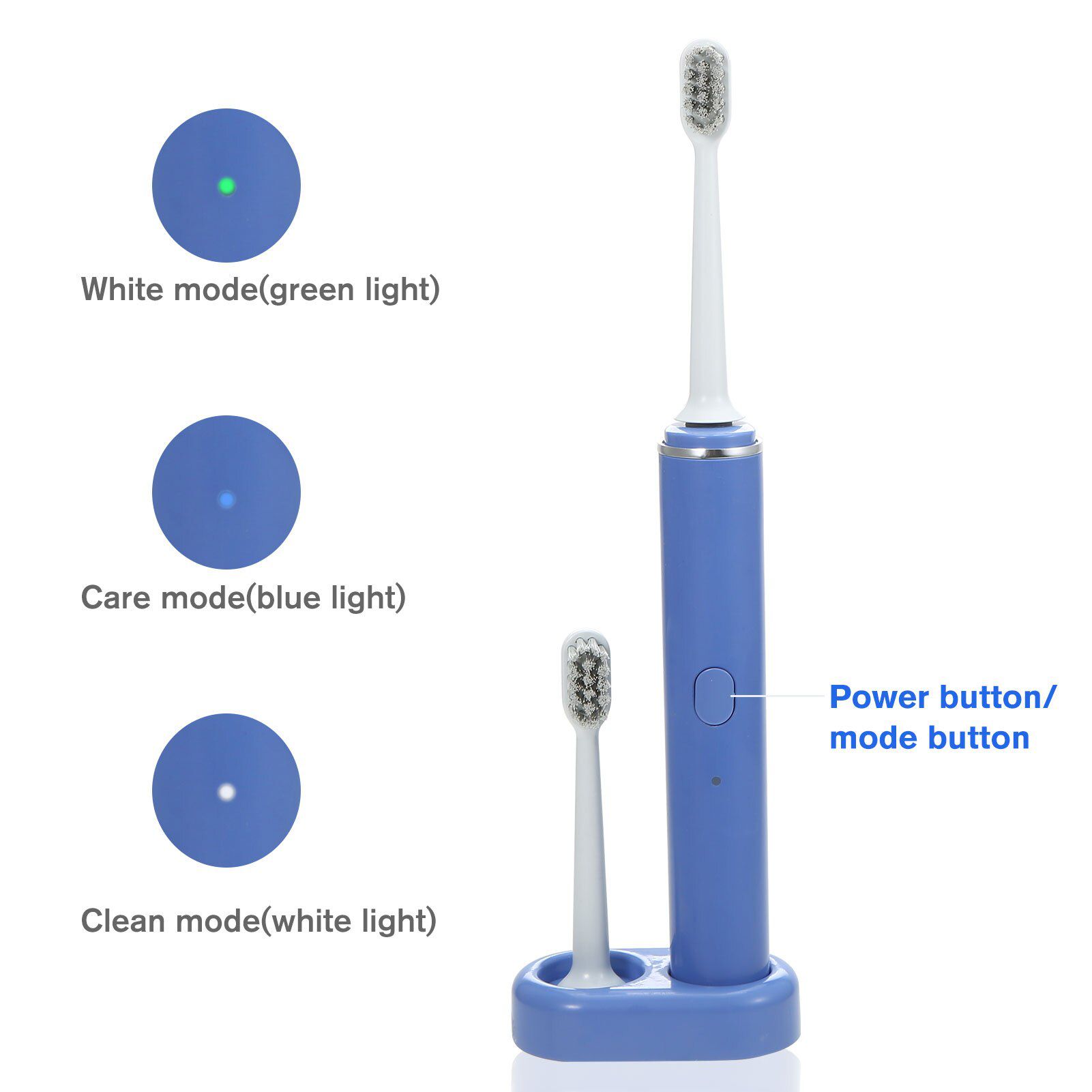 Sonic Electric Toothbrush Ultrasonic Automatic Upgraded USB Rechargeable Fast chargeable Adult Waterproof Tooth Brush