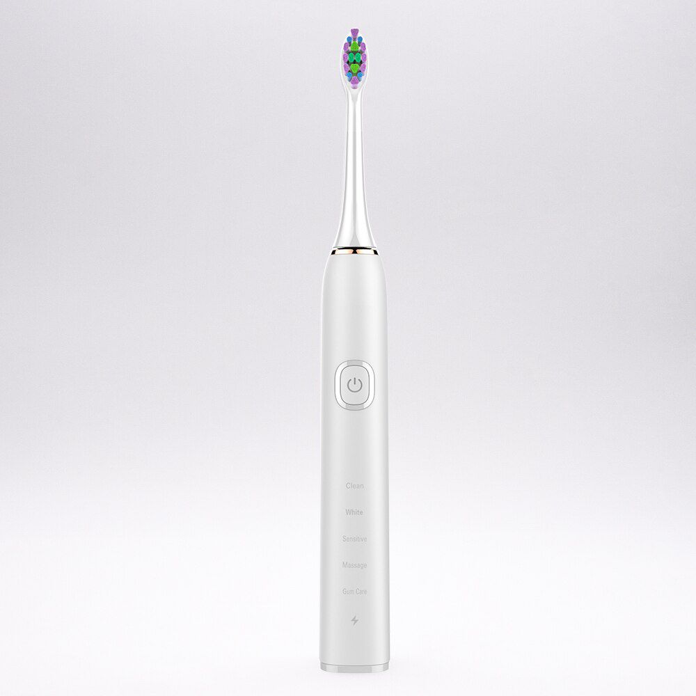 Sonic Electric Toothbrush Ultrasonic Automatic Upgraded USB Rechargeable Fast Rechargeable Adult Waterproof Toothbrush