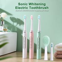 3 Modes Sonic Electric Toothbrush Toothbrush and Cleansing Heads 2 Minutes Timer Wirekless USB Charging 3 Color Optional