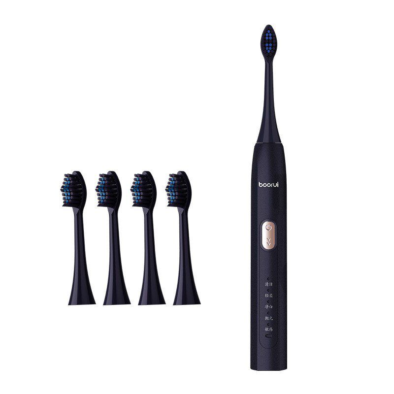 Sonic Electric Toothbrush Adult Couple Timer Brush 5 Modes USB Rechargeable IPX7 Waterproof Tooth Brushes