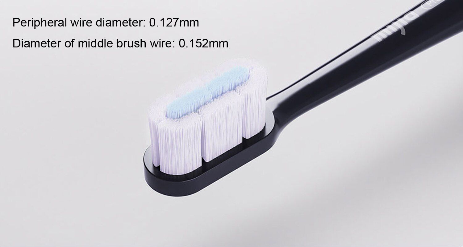 Sonic Electric Toothbrush T700 Head Universal 2pcs High-density Brush Head Teethbrush Replacement Heads