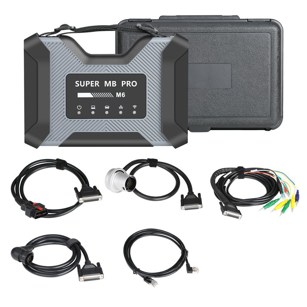 Super MB Pro M6 Full Version with V2022.12 MB Star Diagnosis XENTRY Software 256G SSD Supports HHTWIN for Cars and Trucks