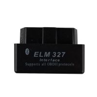 Black SUPER MINI ELM327 Bluetooth Version OBD2 Diagnostic Scanner Hardware V1.5 Software V2.1