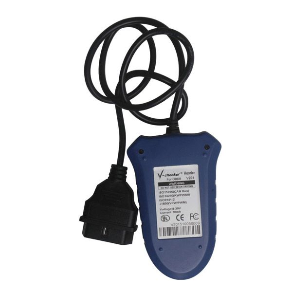 Super V-Checker V201 Professional OBD2 Scanner with Canbus Free shipping