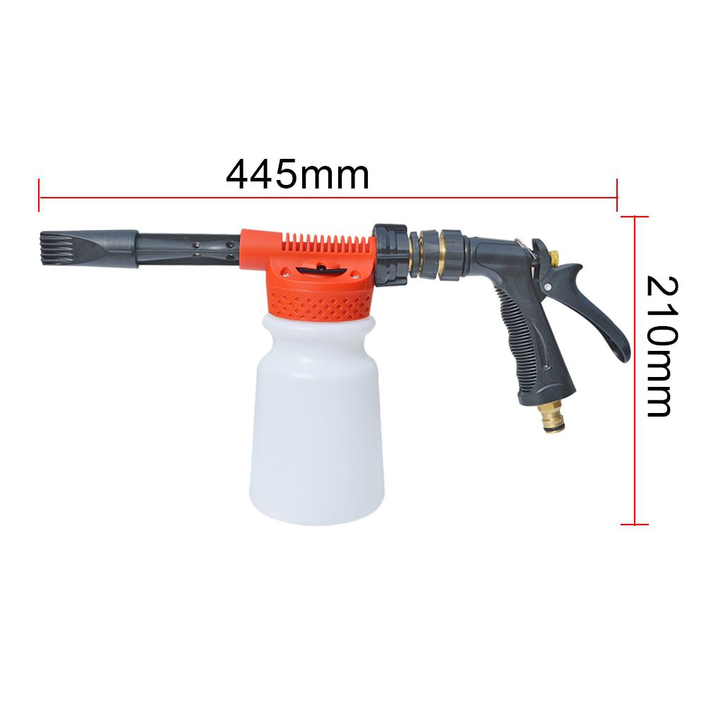 Tap Water Foam Gun Carwash Car Cleaning Foam Cannon Soap Gun Snow Foam Lance Low Pressure Foam Generator Water Hose Foam Gun