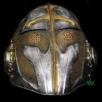 The Movie Tempel Riddaren Fighting Man Full Face Masks Halloween Cosplay Props Masquerade Scary Knights Templar Resin Mask