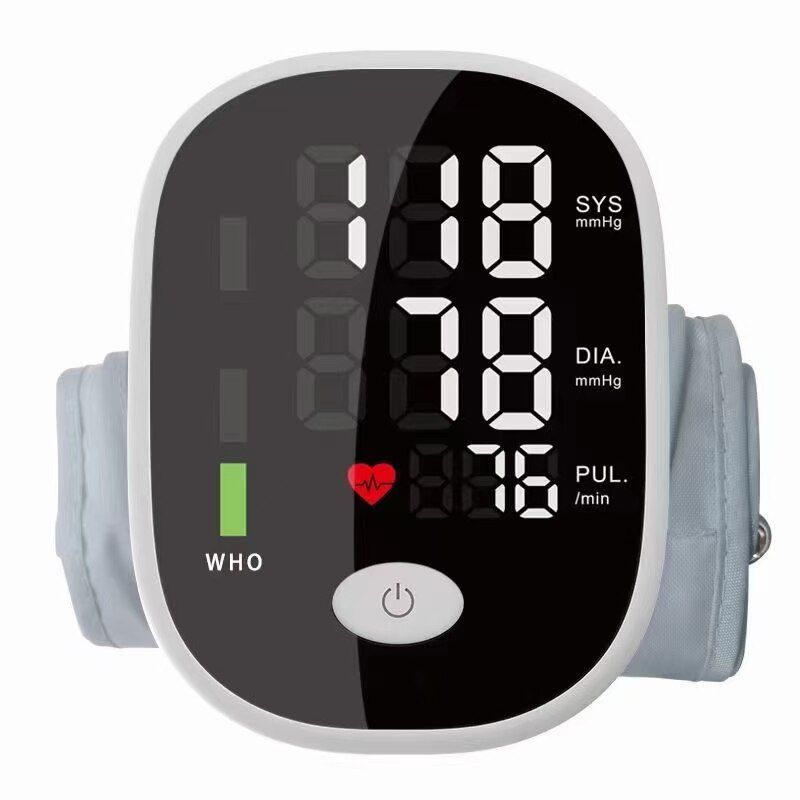 Infrared Thermameter +Automatic wrist Sphygmomanometer English voice broadcast Blood Pressure Monitor Heart rate Tonomet