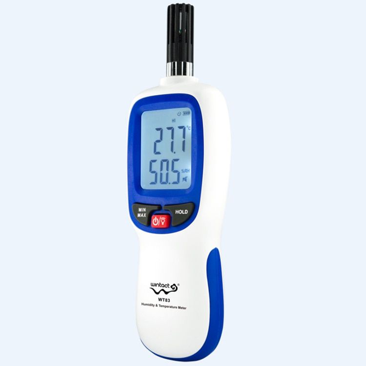 Industrial Thermometer Hygrometer Precision LCD Digital Bluetooth Temperature Humidity Meter Max Min C/F Data Hold Dew Point