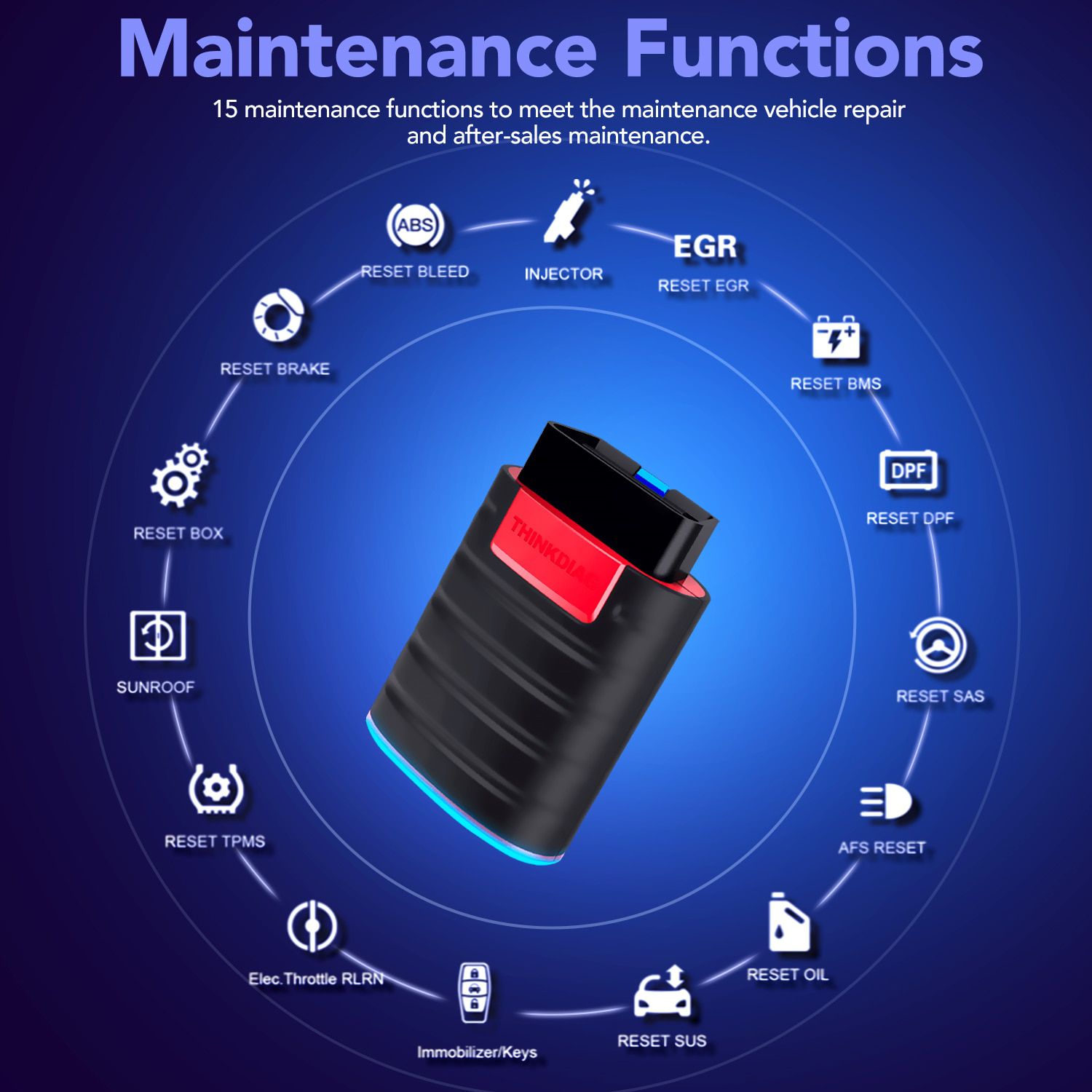 Thinkcar Thinkdiag Diagzone Old Boot V1.23.004 Full Software 1 Year Free OBD2 Code Reader Bluetooth Scanner Tool PK Easydiag