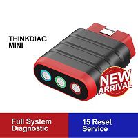 THINKCAR ThinkDiag Mini Auto Diagnostic Scanner OBD2 Scanner All System Diagnosis 15 Reset Service Automotive ODB2 Code Reader