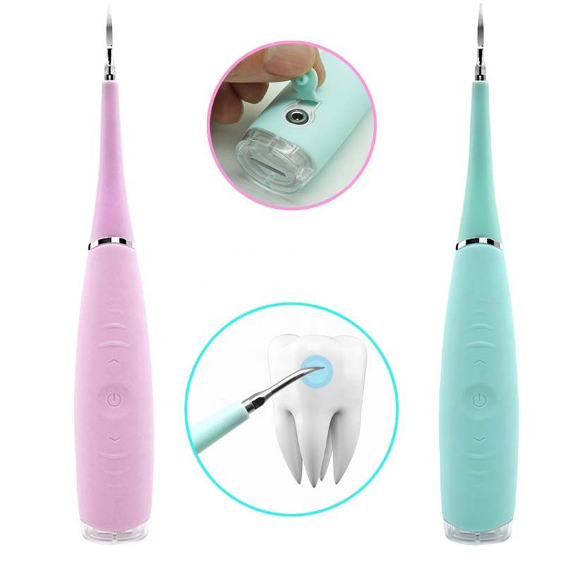 Portable Electric Sonic Dental Scaler Tooth Calculus Remover  Stains Tartar Tool Cleaner Oral Hygiene  Dentist Whiten Teeth