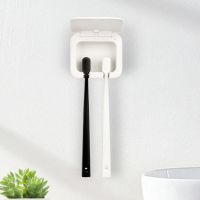 Toothbrush Sanitizer Plastic Oral Hygiene Anti-Bacteria Sanitize Toothbrush Sterilizer Wall-mounted UV Toothbrush Holder