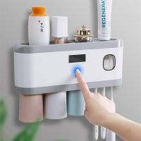 Toothbrush sterilizer electric sterilization For Bathroom Automatic Toothpaste Squeezer Wall Rack Organizer Bathroom Accessories