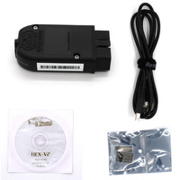 New Real HEX-V2 HEX V2 Dual K & CAN USB VAG Car Diagnostic interface