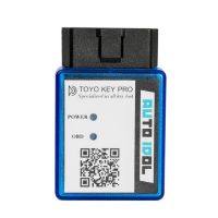 Newest TOYO KEY PRO OBD II for Toyota 40/80/128 BIT (4D, 4D-G, 4D-H) All Key Lost (plug-and-play) Used Alone