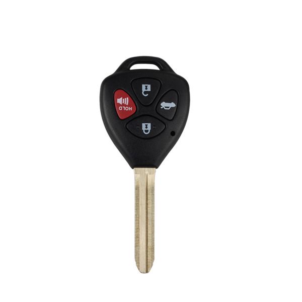 5pcs/lot Remote Key Shell 4 Button for Toyota (with red dot with sticker)