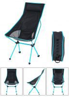 Travel Ultralight Folding Chair Super Hard High Load Outdoor Camping Portable Beach Hiking Picnic Seat Fishing Tool Fold Chair