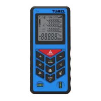 Tuirel T70 Handheld 70m/229ft/2755in Laser Distance Meter Range Finder Measure Instrument Diastimeter