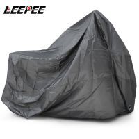 Universal Motorcycle Rain Covers M L XL 2XL 3XL 4XL Waterproof Dustproof Outdoor Motorcycle Rain Coat UV Protective Covering