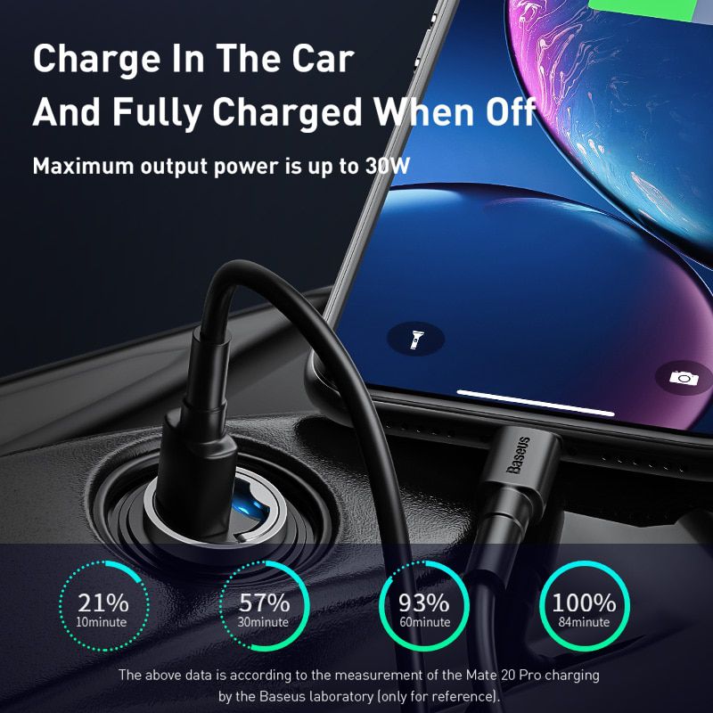 Quick Charge 4.0 3.0 USB C Car Charger For iPhone 12 11 X Pro Huawei Xiaomi Mobile Phone USBC Type C PD 3.0 Fast Charging