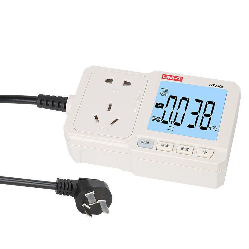 UNI-T UT230E Outlet Socket Testers Power Consumption Watt Energy Meter Electricity Analyzer Monitor Power Meters