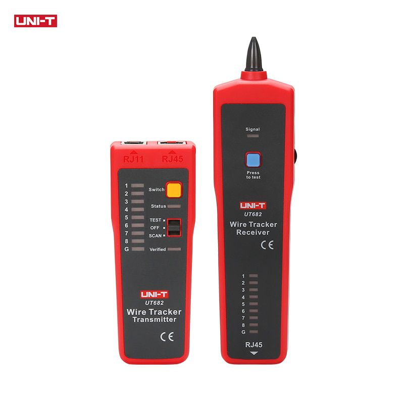 UT682 Series Wire Tracker Toner Probe Telephone Line Network Cable  Ethernet LAN Tester Calibration Detector Line Finder