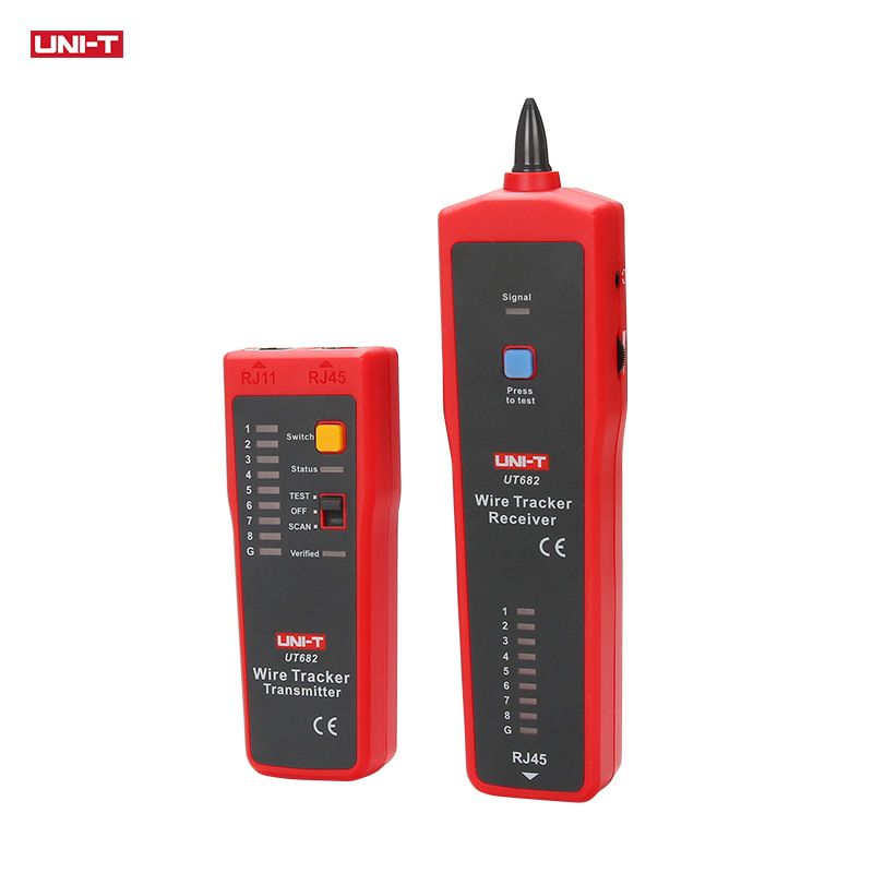 UT682 Series Wire Tracker Toner Probe Telephone Line Network Cable  Ethernet LAN Tester Calibration Detector Line Finder