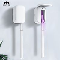 MINI UV Light Toothbrush Holder Wall Toothbrush Sterilizer ReChargeable Antibacteria Ultraviolet Tooth brush Bathroom Equipment