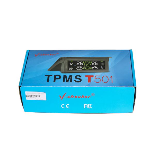 V-checker T501 TPMS Tire Pressure Monitoring System Tire Internal Sensor With Bluetooth inside