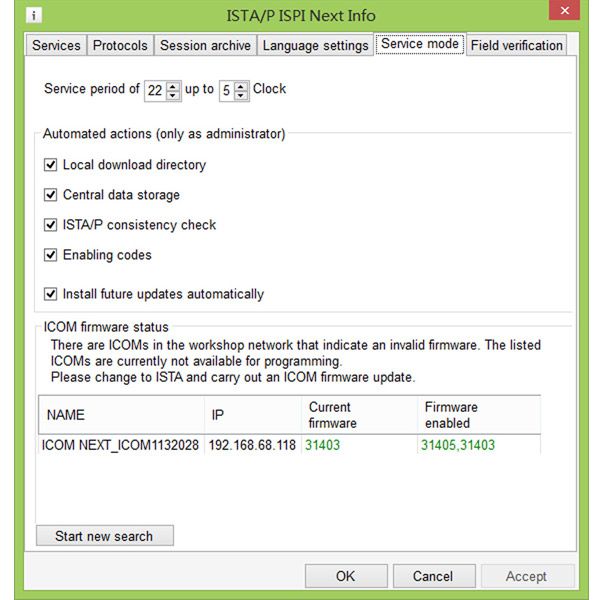 V2016.3 ICOM HDD Win8 System ISTA-D 3.54.12 ISTA-P 3.58.0.500 with Engineer Programming No USB Dongle