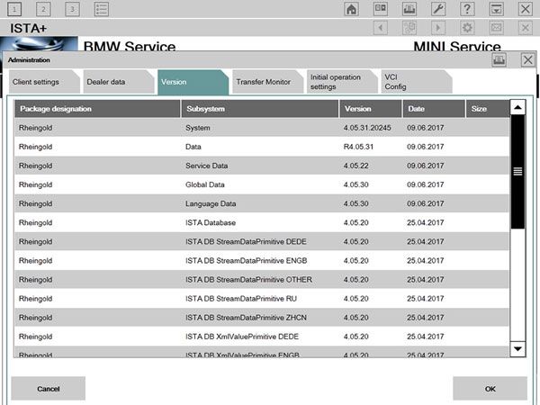 V2017.5 BMW ICOM Software HDD ISTA-D 4.05.20 ISTA-P 3.61.4.002 with Engineers Programming for Windows 7 System