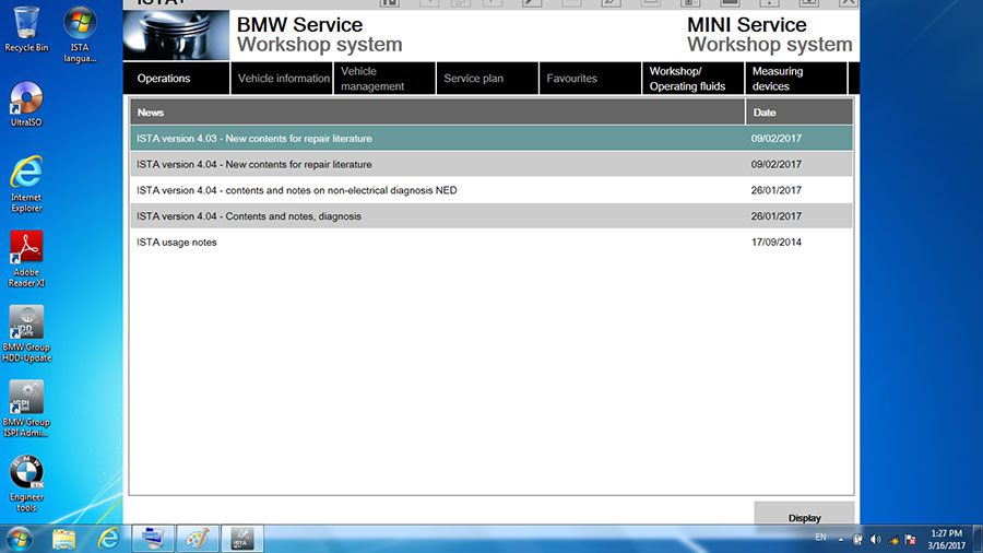 Cheap V2017.03 BMW ICOM Software HDD ISTA-D 4.04.12 ISTA-P 3.60.2.001 with Engineers Programming Windows 7 System