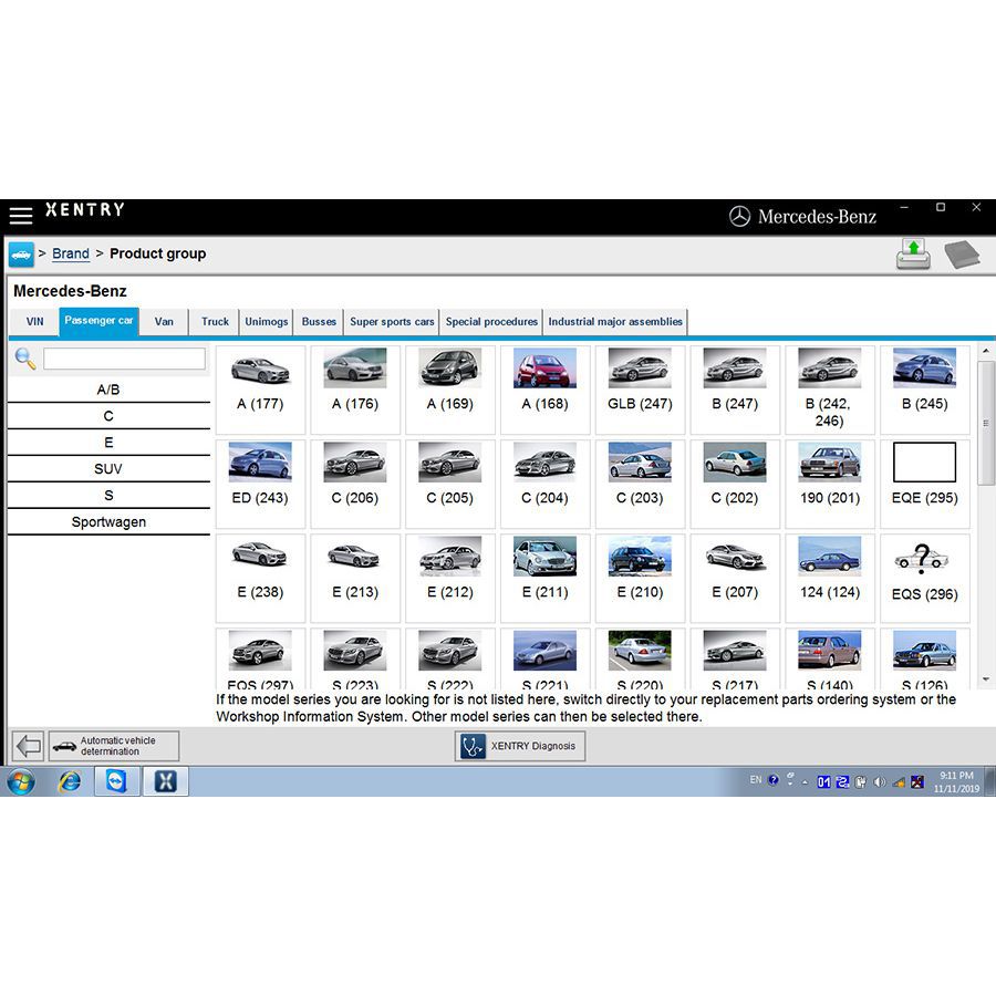 V2019.12 MB Star Diagnostic SD Connect C4 DELL 500G HDD Supports HHT-WIN, Vediamo and DTS Monaco