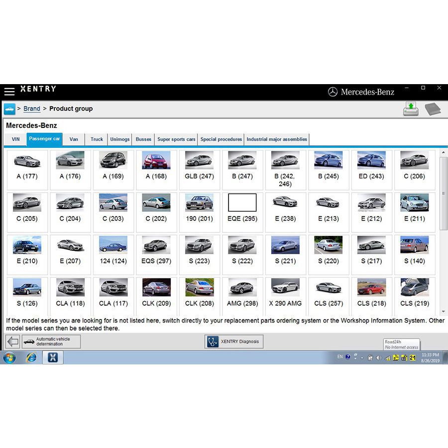 V2020.9 MB Star Diagnostic SD Connect C4 256G SSD Supports HHT-WIN Vediamo and DTS Monaco