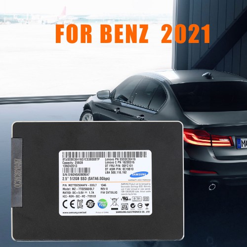 V2022.9 MB Star Diagnostic SD Connect C4 512G SSD Win10 Support Vediamo and DTS Monaco