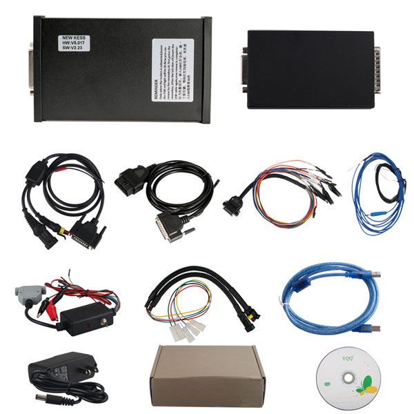 Firmware V5.017 KESS V2 Ksuite V2.47 OBD2 Manager Tuning Kit Auto Car Bike Truck Tractor ECU Tool No Tokens Limitation